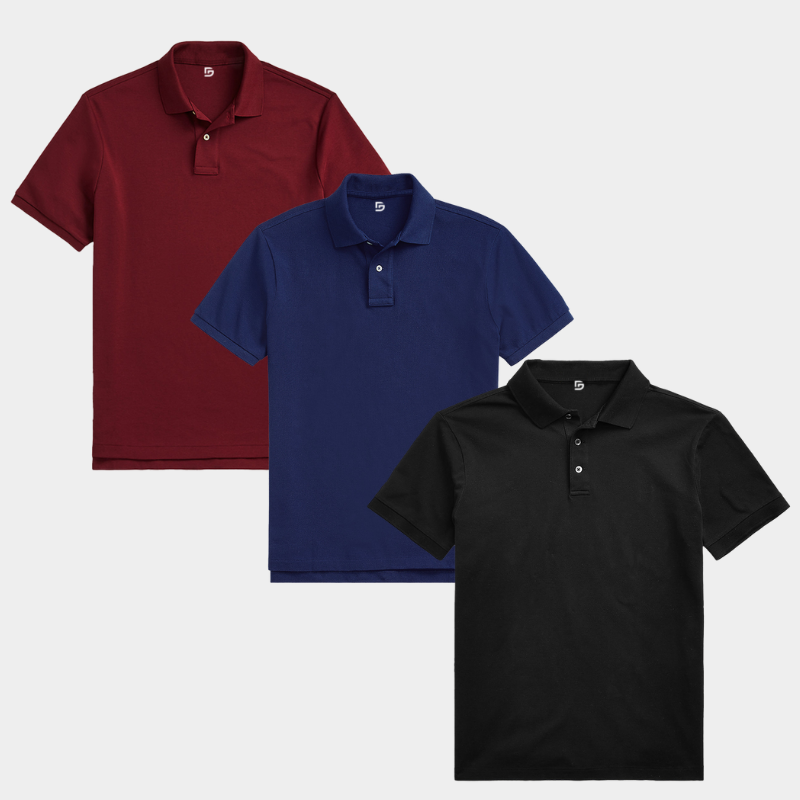 POLO T SHIRT PACK 3