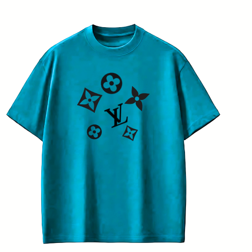 Monogram-Inspired LV Style T-Shirt – Unisex Streetwear"