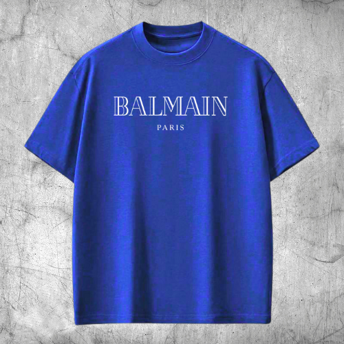 "Balmain Paris Logo T-Shirt – Black | Unisex Streetwear Tee"