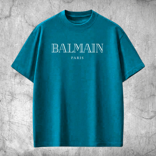 "Balmain Paris Logo T-Shirt – Black | Unisex Streetwear Tee"