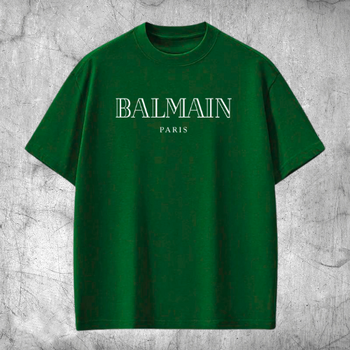 "Balmain Paris Logo T-Shirt – Black | Unisex Streetwear Tee"