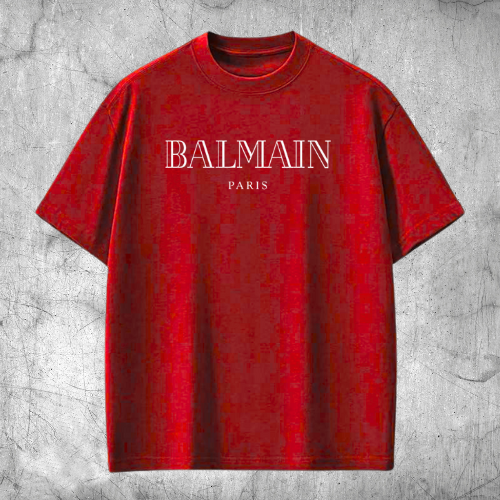 "Balmain Paris Logo T-Shirt – Black | Unisex Streetwear Tee"