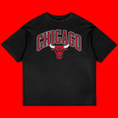 Chicago Bulls Oversized Black Tee