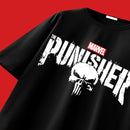 Marvel Punisher Oversized Black Tee