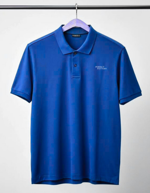 "Men’s  Polo Shirt – 'Perfect Pattern' Classic Fit"