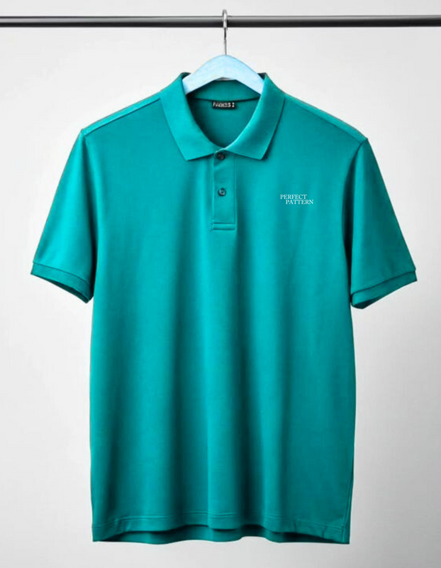 "Men’s  Polo Shirt – 'Perfect Pattern' Classic Fit"