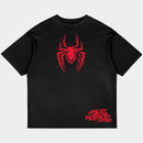 Spiderman Miles Morales Oversized Black Tee