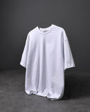 WHITE TSHIRTS DROP SHOLUDER