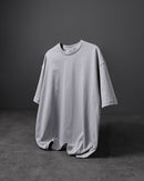 LIGHT GREY  TSHIRTS DROP SHOLUDER