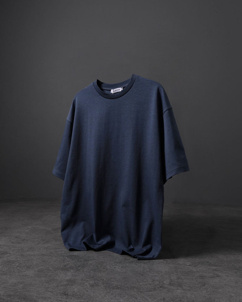 NAVY TSHIRTS DROP SHOLUDER