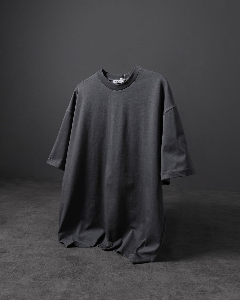 DRAK  GERY TSHIRTS DROP SHOLUDER