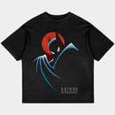 Batman Animated Series Oversized Black Tee)