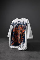 "Men's WHITE 'Break The Rules' Printed Oversize T-Shirt"