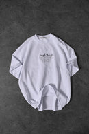 Men’s WHITE “Simple Things” Embroidered Oversize T-Shirt