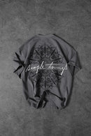 Men’s GREY  “Simple Things” Embroidered Oversize T-Shirt