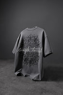 Men’s GREY  “Simple Things” Embroidered Oversize T-Shirt