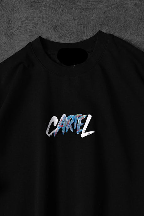 “Men’s BlackCartel Print Oversize T-shirt”