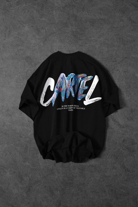 “Men’s BlackCartel Print Oversize T-shirt”