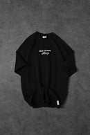 "Men's Black Memory Lego Printed Oversize T-Shirt"