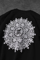 "Men's Black Oversize T-Shirt with  Back Printed