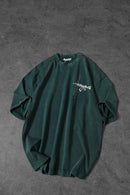 "Men's GREEN S-47 Special Washed Fabric Oversize T-Shirt"