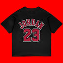 Jordan Oversized Black Tee