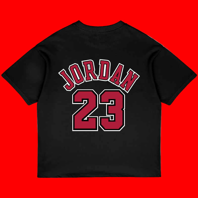 Jordan Oversized Black Tee
