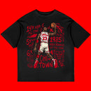 Jordan Oversized Black Tee